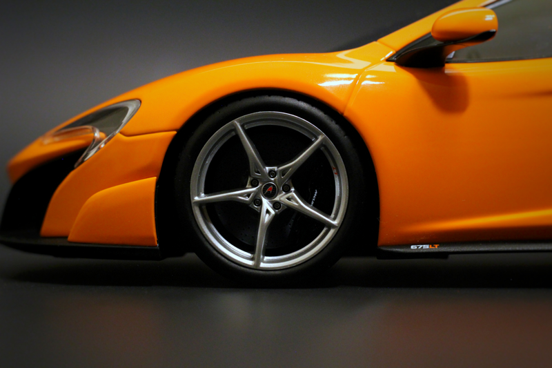 Illustration for article titled McLaren 675LT in 1:18 scale